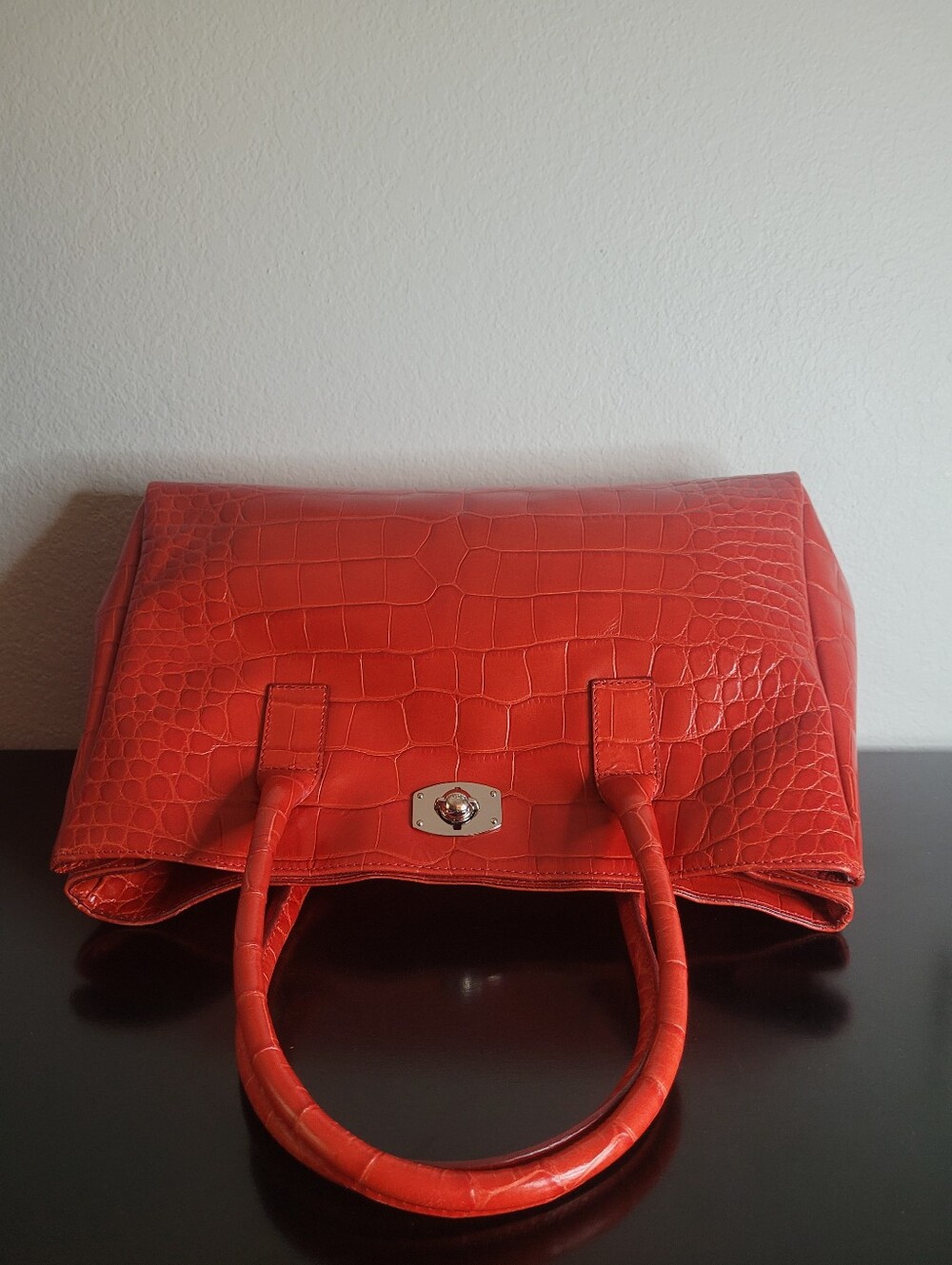 Furla croc shoulder bag - Picture 13 of 16